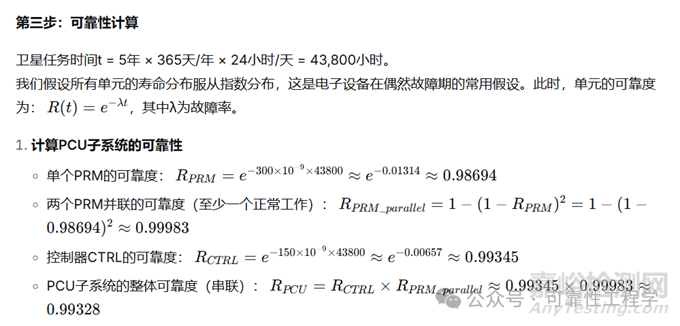 可靠性建模理論、工程實踐案例