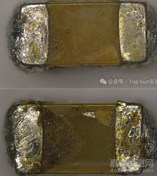 MLCC機械損傷失效分析案例