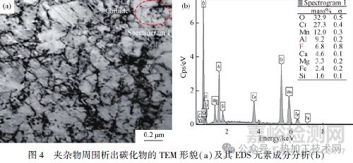 核電用奧氏體不銹鋼電渣重熔夾雜物形貌特征