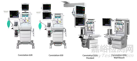 GE醫(yī)療一級(jí)召回888套Carestation系列麻醉系統(tǒng)