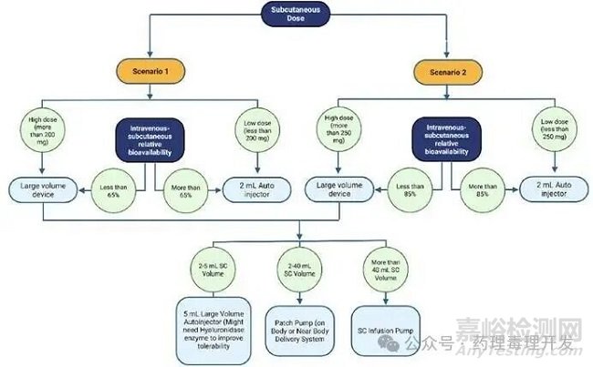 高劑量、高濃度或大體積生物藥皮下給藥制劑的開發(fā)路線圖
