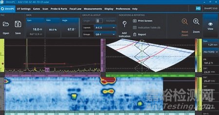 相控陣超聲檢測的激發(fā)晶片數(shù)量對檢測的影響