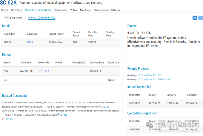 網(wǎng)絡(luò)安全I(xiàn)EC 81001-5-1解釋表發(fā)布