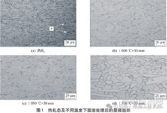 固溶和時(shí)效處理對(duì)雙相不銹鋼組織和性能的影響