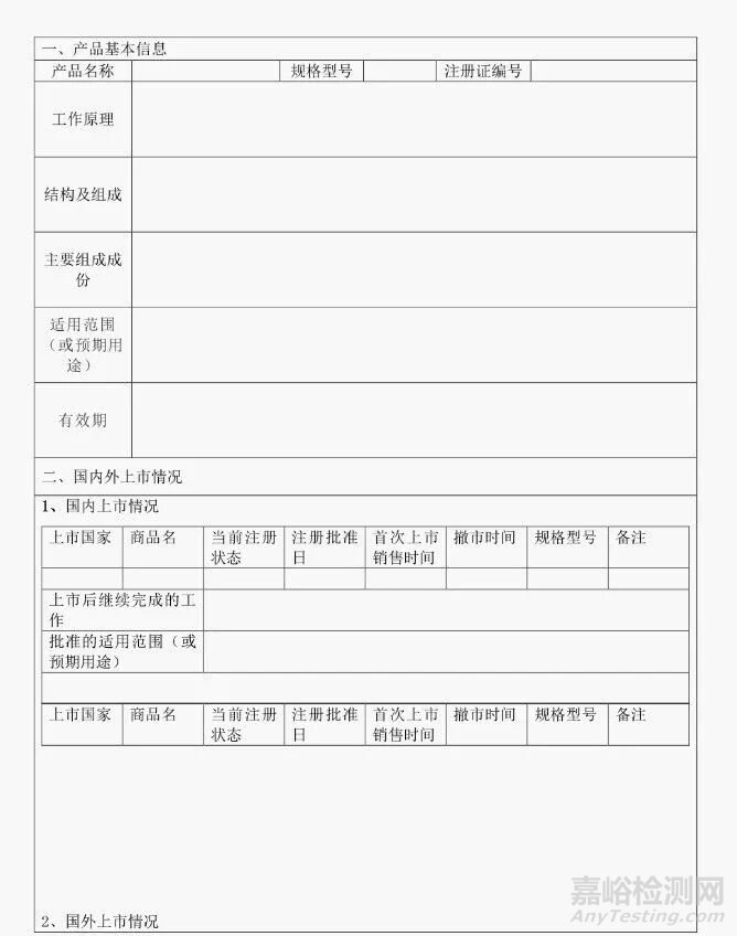 醫(yī)療器械定期風(fēng)險評價報(bào)告撰寫要點(diǎn)